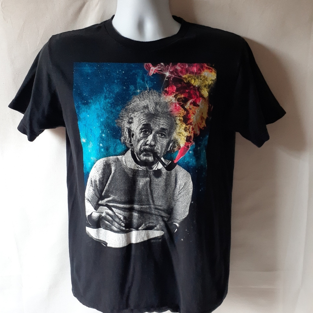 Albert Einstein mens short sleeve t-shirt